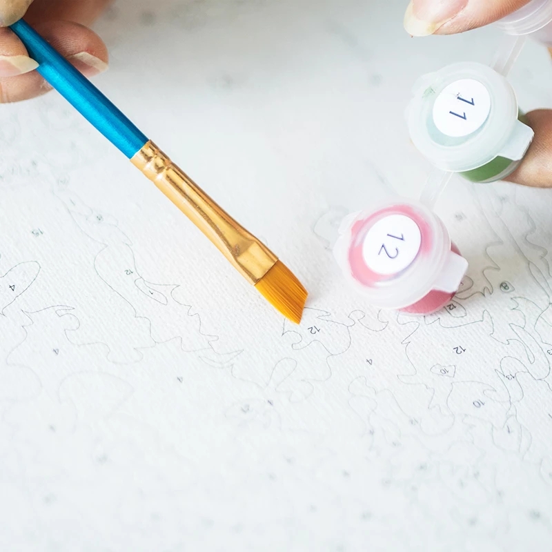 GATYZTORY 40x50 ซม.ภาพวาด DIY  - Embroidery Translate บทวิจารณ์และราคา