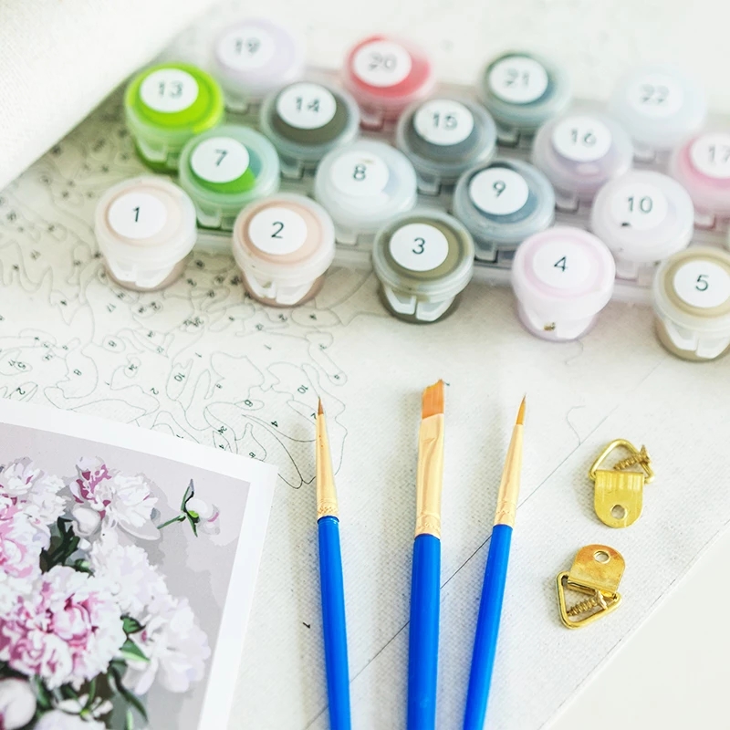 GATYZTORY 40x50 ซม.ภาพวาด DIY  - Embroidery Translate บทวิจารณ์และราคา