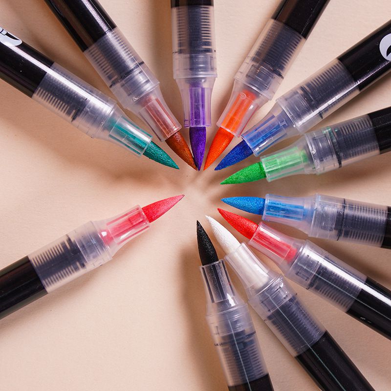 ปากกาอะคริลิค 12-60 สี ปากกาพู - Embroidery Egg บทวิจารณ์และราคา
