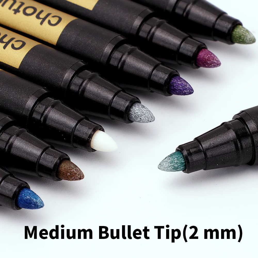 10/20 สี METALLIC Markers ปากก - Embroidery Egg บทวิจารณ์และราคา