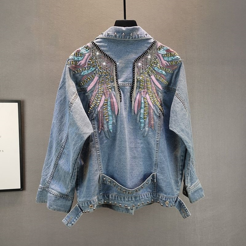 แฟชั่นฤดูใบไม้ร่วงใหม่ปี 2026  - Embroidery On Jeans บทวิจารณ์และราคา