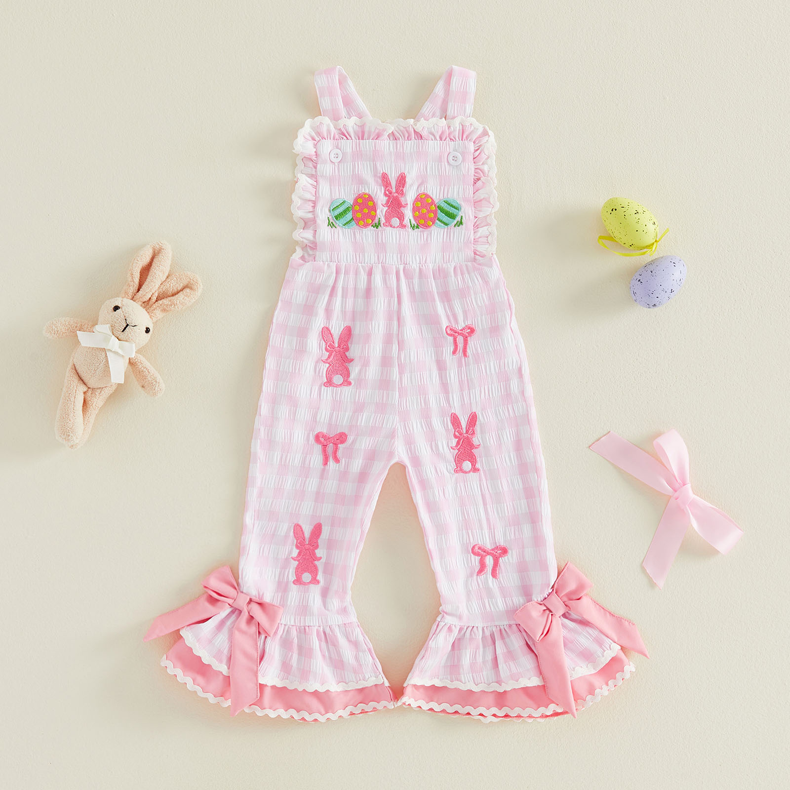 ชุดเอี๊ยมลายสก็อตสำหรับเด็กผู้ - Embroidery Egg บทวิจารณ์และราคา