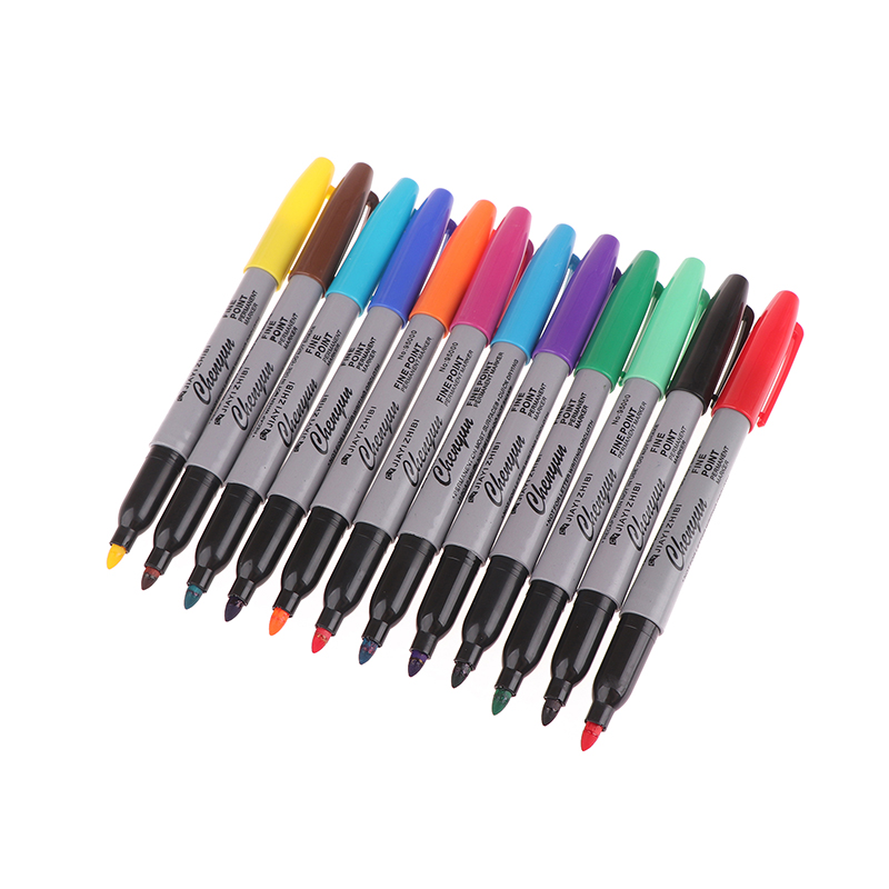【6/12 ชิ้น ปากกามาร์กเกอร์เขีย - Transfer Pen Ink บทวิจารณ์และราคา