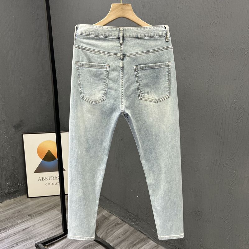 กางเกงแฟชั่น celana JEANS DENI - Embroidery On Jeans บทวิจารณ์และราคา