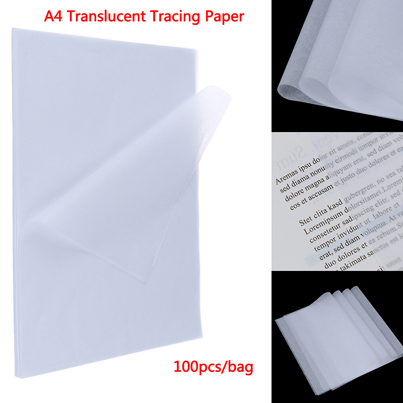100/500 แผ่น กระดาษทรานซ์ลูเซน - Transfer Pen Ink บทวิจารณ์และราคา