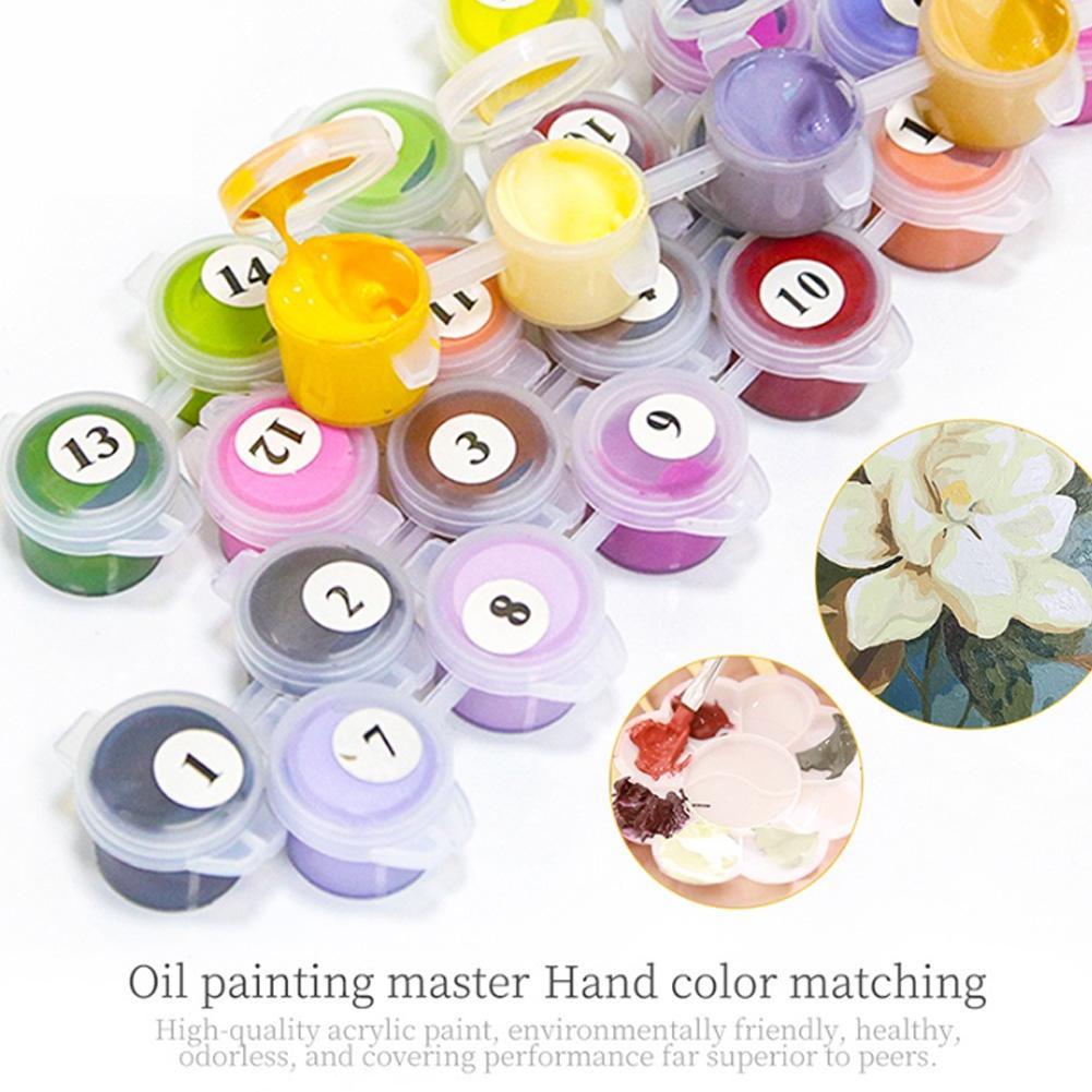 ชุดระบายสีตามตัวเลข DIY สำหรับ - Embroidery Translate บทวิจารณ์และราคา